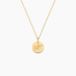 Pendentif Or Jaune Astraea Oxyde De Zirconium - Pendentifs Communion Femme | Histoire d&rsquo;Or