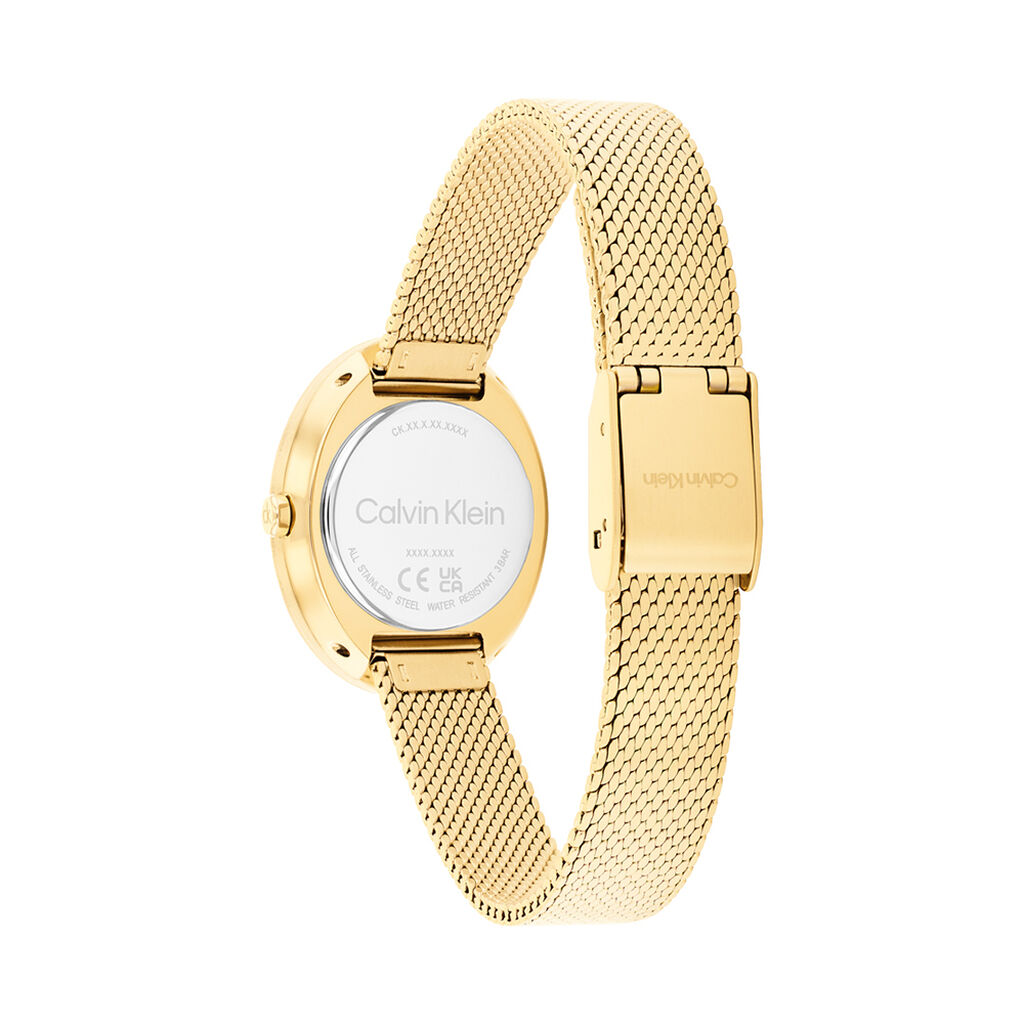 Montre Calvin Klein Twisted Bezel 24 Vert - Montres Femme | Histoire d&rsquo;Or