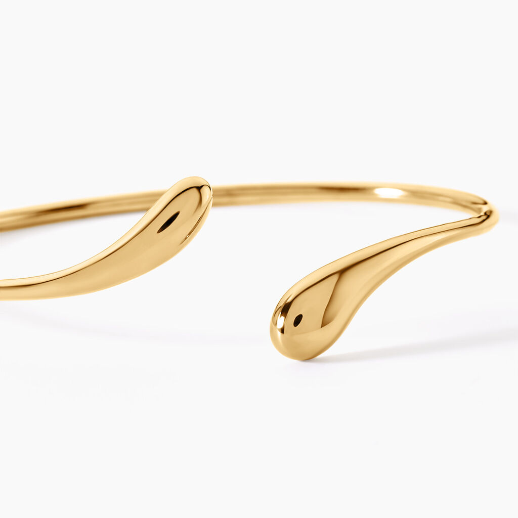 Bracelet Jonc Othilde Argent Dor&eacute; A L'Or 750/1000 - Bracelets joncs Femme | Histoire d&rsquo;Or