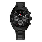Montre Tommy Hilfiger Hudson Noir - Montres Homme | Histoire d&rsquo;Or
