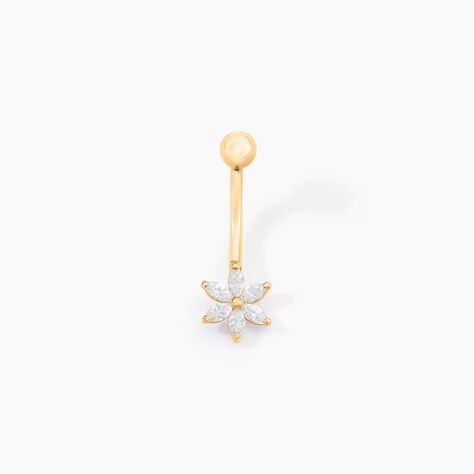Piercing Elpis Or Jaune Oxyde De Zirconium - Bijoux Femme | Histoire d’Or