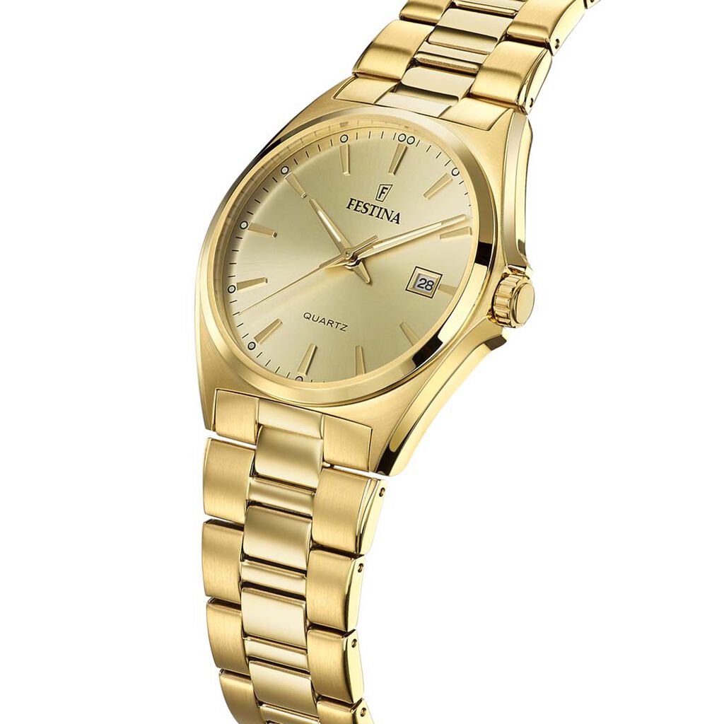 Montre Festina Classics Doré - Montres Homme | Histoire d’Or