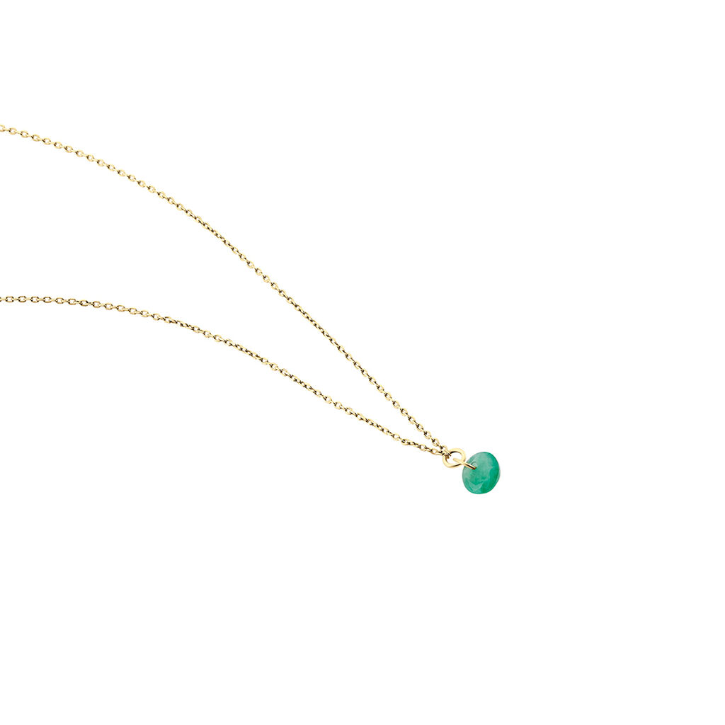 Collier Shakir Or Jaune Emeraude - Colliers Femme | Histoire d’Or