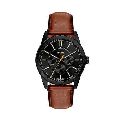Montre Fossil Pearson Noir - F&ecirc;te des p&egrave;res Homme | Histoire d&rsquo;Or