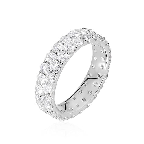 Alliance Marjelle Or Blanc Oxyde De Zirconium - Alliances Femme | Histoire d&rsquo;Or