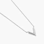 Collier Nollia Argent Blanc Oxyde De Zirconium - Colliers fantaisie Femme | Histoire d&rsquo;Or