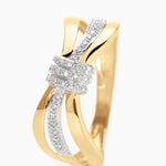 Bague Lucilla Or Jaune Diamant - Bagues avec pierre Femme | Histoire d&rsquo;Or