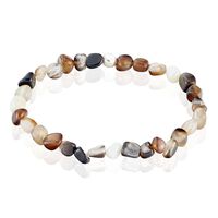 Bracelet Jourdan Boreal Argent Blanc Jade