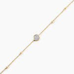 Bracelet Melisane Or Jaune Diamant - Bracelets Femme | Histoire d&rsquo;Or