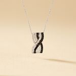 Collier Julianne Or Blanc Diamant - Colliers Femme | Histoire d&rsquo;Or