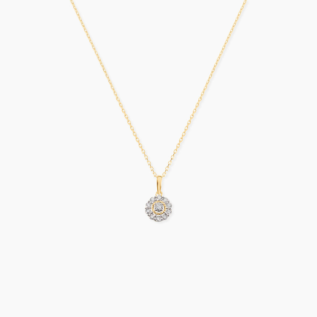 Collier Charletta Or Jaune Diamant - Colliers Femme | Histoire d&rsquo;Or