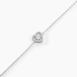 Bracelet Suzon Argent Blanc Oxyde De Zirconium - Bracelets Femme | Histoire d&rsquo;Or