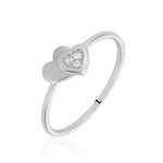 Bague Dounyo Argent Oxyde De Zirconium - Bagues avec pierre Femme | Histoire d&rsquo;Or