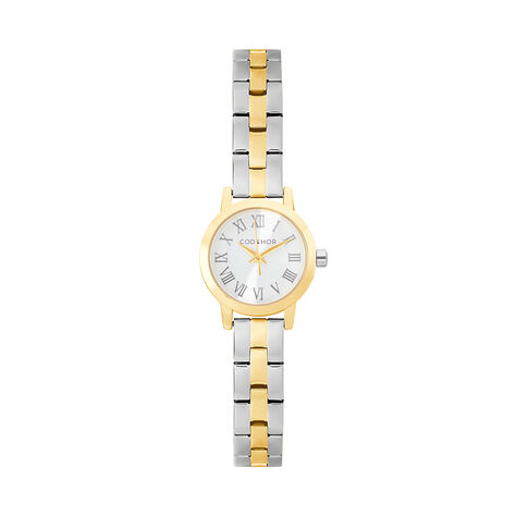 Montre Codhor Alison Blanc - Montres &eacute;tanches Femme | Histoire d&rsquo;Or