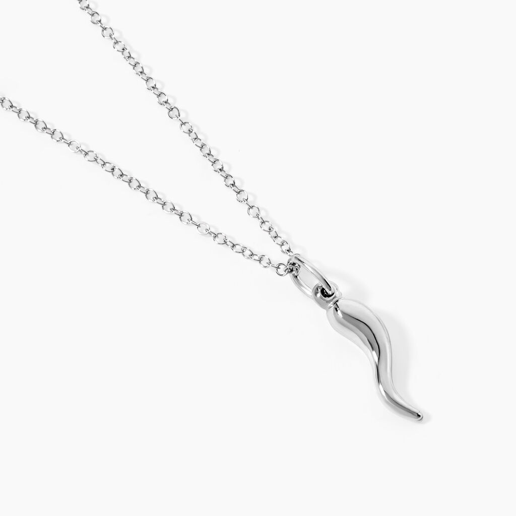 Collier Cornucopia Argent Blanc - Sautoirs Femme | Histoire d&rsquo;Or
