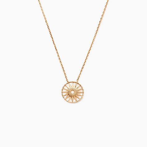 Collier Rosae Plaque Or Jaune - Colliers Femme | Histoire d’Or