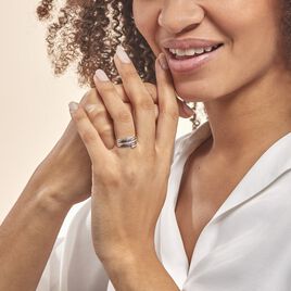 Bague Eleonore Or Blanc Diamant - Bagues avec pierre Femme | Histoire d’Or