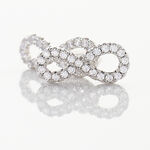 Boucles D'oreilles Puces Cl&eacute;lia Argent Blanc Oxyde De Zirconium - Boucles d'oreilles fantaisie Femme | Histoire d&rsquo;Or