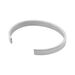 Bracelet Jonc Abellio Acier Blanc - Bracelets fantaisie Homme | Histoire d’Or