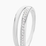 Bague Celimene Argent Blanc Oxyde De Zirconium - Bagues avec pierre Femme | Histoire d&rsquo;Or