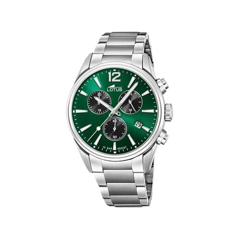 Montre Lotus Chrono Vert - Montres Homme | Histoire d&rsquo;Or