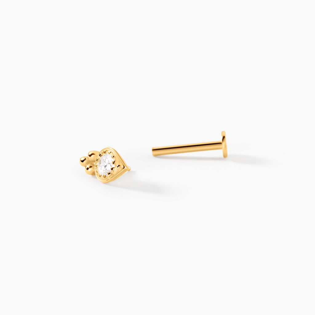 Piercing Shay Or Jaune Oxyde De Zirconium - Bijoux Femme | Histoire d&rsquo;Or