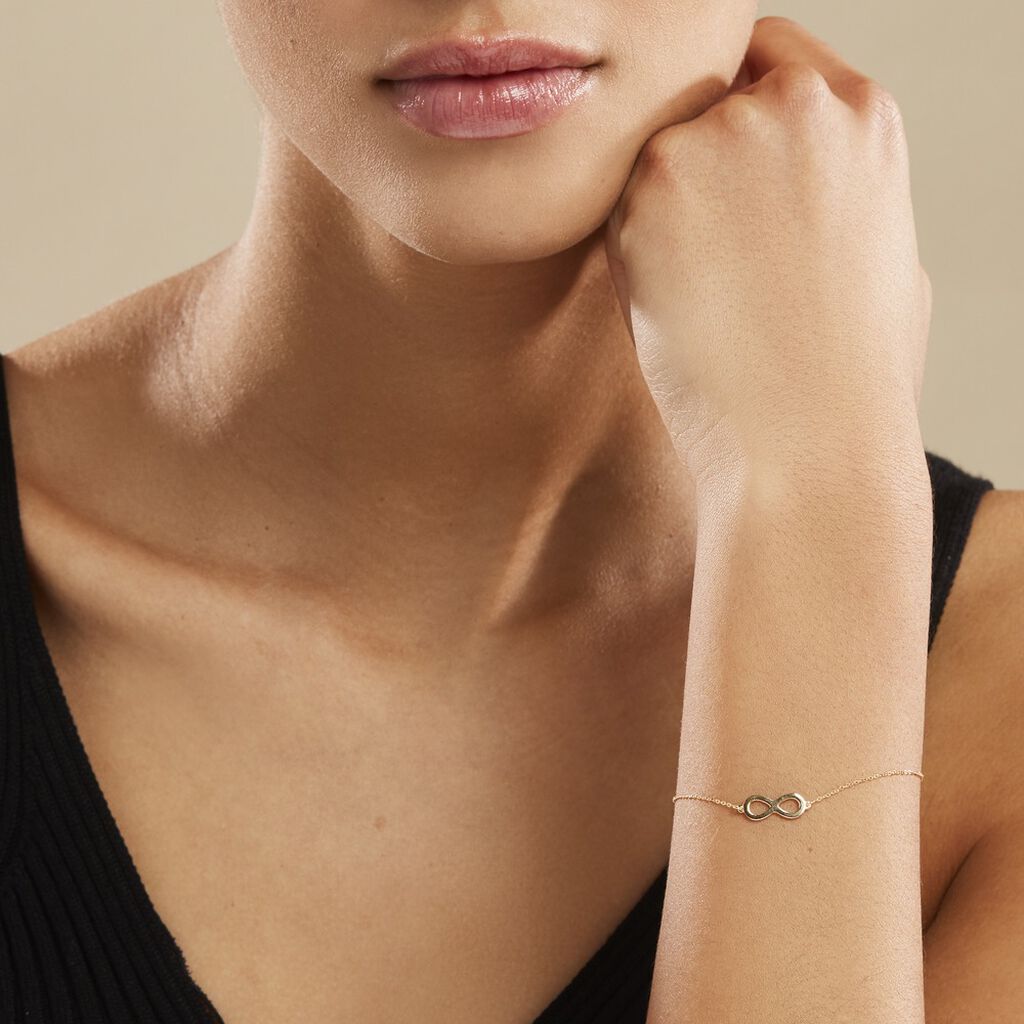 Bracelet Maryeme Infini Selectra Or Jaune - Bracelets Femme | Histoire d’Or