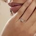 Bague Solitaire Natalia Or Blanc Diamant - Bagues solitaires Femme | Histoire d’Or