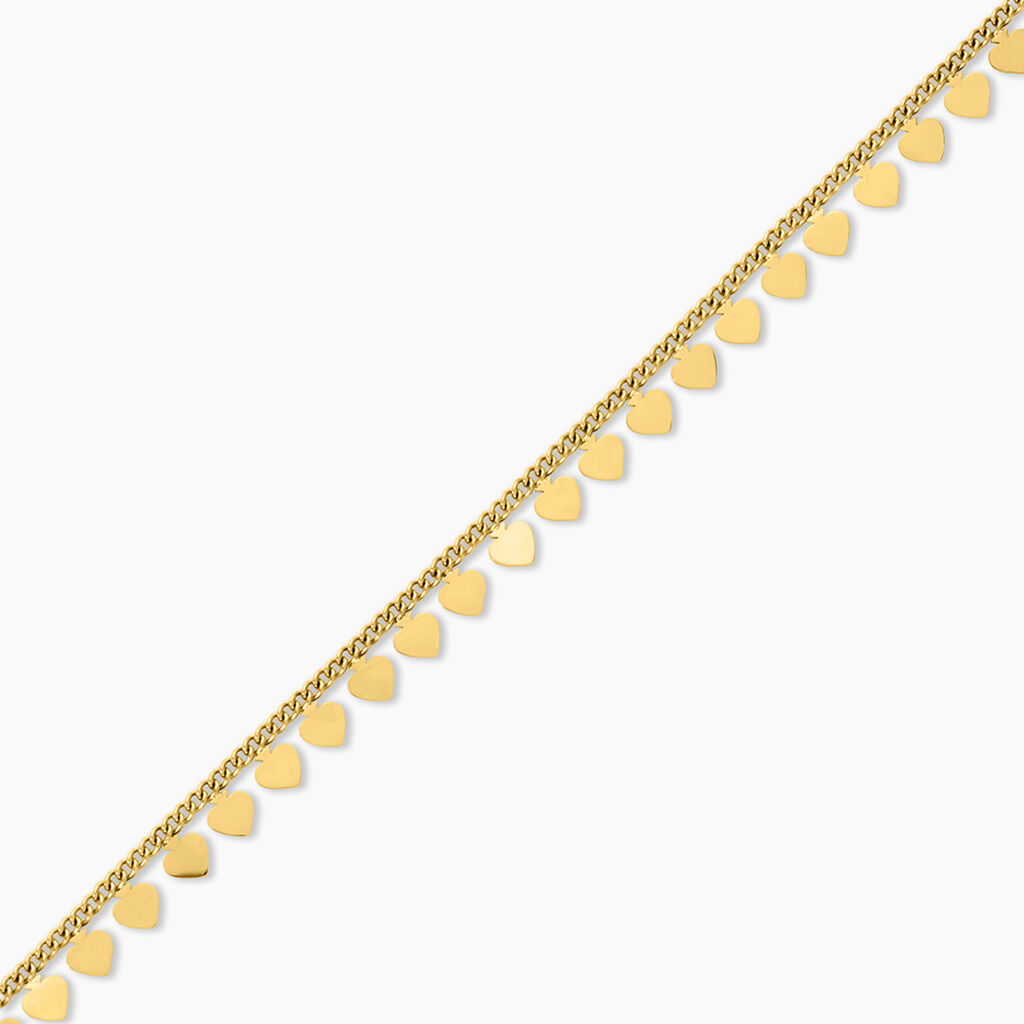Bracelet Eva Acier Jaune -  Femme | Histoire d&rsquo;Or
