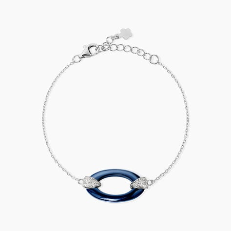 Bracelet Peer Argent Blanc Oxyde De Zirconium - Bracelets Femme | Histoire d&rsquo;Or