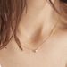 Collier Or Jaune Victoria Diamant Synthetique - Colliers Femme | Histoire d’Or