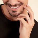 Alliance Alexyne Argent Blanc - Alliances Famille | Histoire d&rsquo;Or