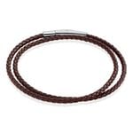 Bracelet Calvino Acier Blanc - Bracelets Cuir Homme | Histoire d&rsquo;Or