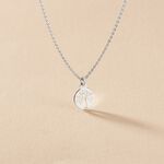 Collier Audrey-rose Argent Blanc - Colliers fantaisie Femme | Histoire d&rsquo;Or