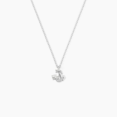 Collier Amalthee Argent Blanc Oxyde De Zirconium - Colliers Zodiaque Femme | Histoire d&rsquo;Or