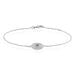 Bracelet Nyoko Argent Blanc Labradorite - Bracelets Femme | Histoire d’Or