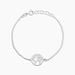 Bracelet Argent Blanc Colombina - Bracelets Femme | Histoire d’Or