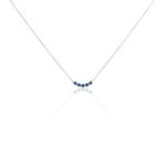 Collier Karrie Argent Blanc Oxyde De Zirconium - Colliers fantaisie Femme | Histoire d&rsquo;Or