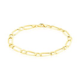 Bracelet Ophelio Maille Alternee 1/1 Or Jaune - Bracelets chaîne Homme | Histoire d’Or