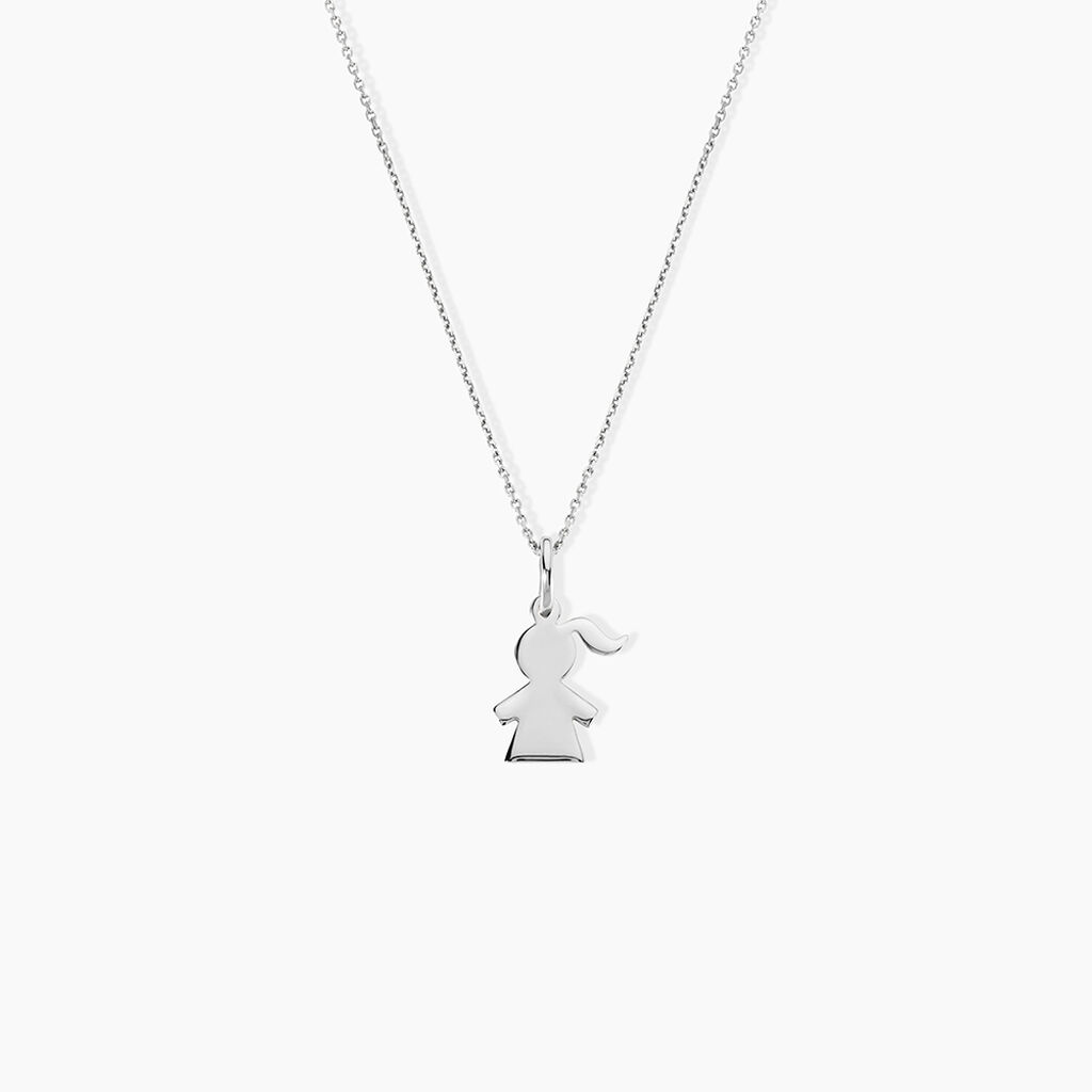 Pendentif Kids Argent Blanc - Pendentifs Femme | Histoire d&rsquo;Or