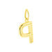 Pendentif Lettre P Or Jaune Oxyde - Pendentifs Famille | Histoire d’Or