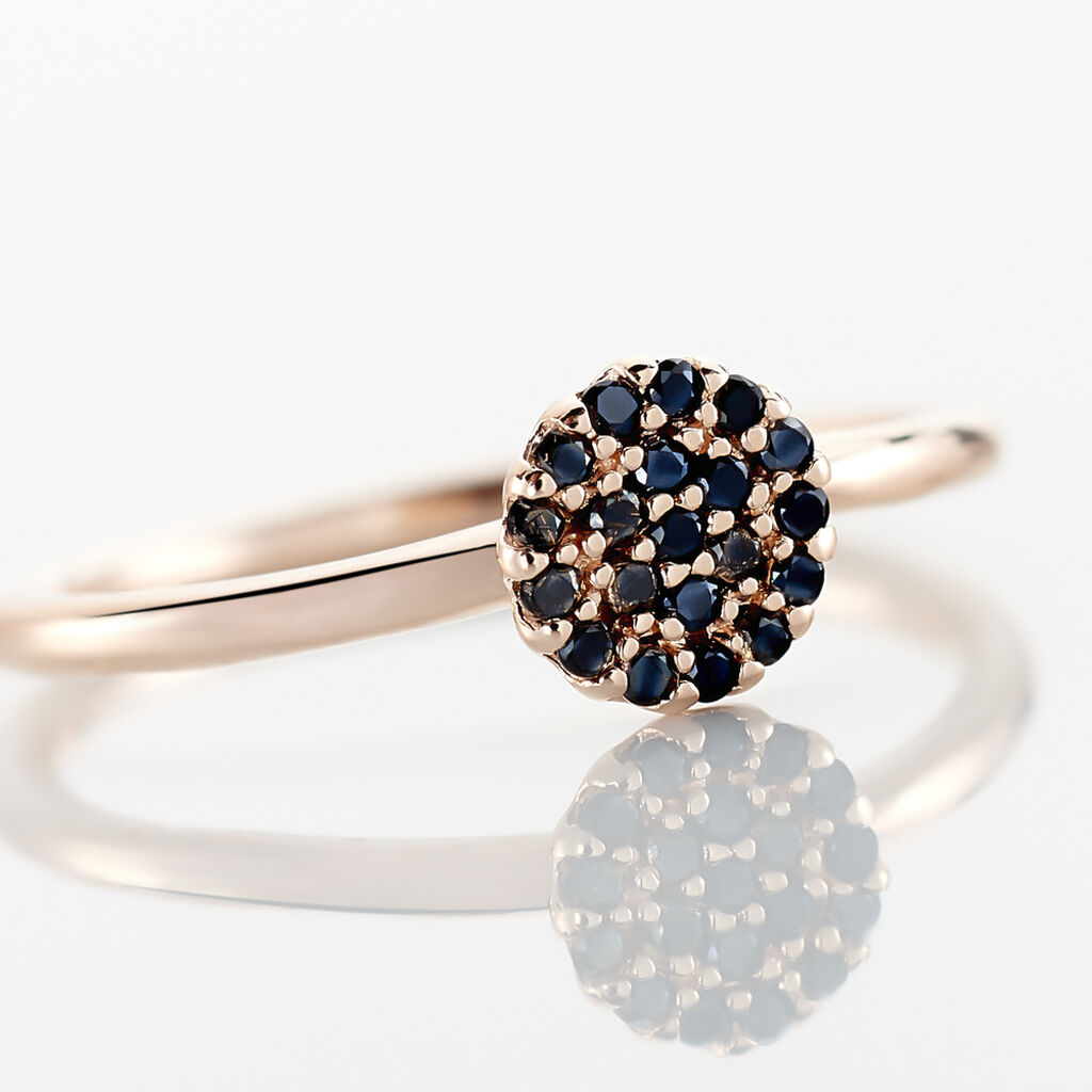 Bague Fares Argent Rose Spinelle - Bagues avec pierre Femme | Histoire d’Or
