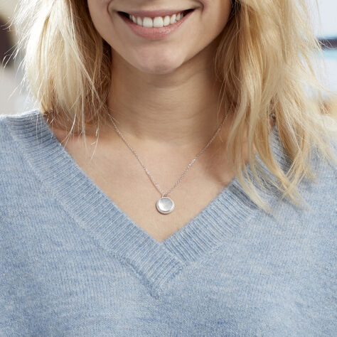 Collier Laetizia Celine Argent Blanc Nacre - Colliers fantaisie Femme | Histoire d’Or