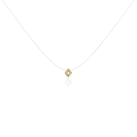 Collier Brody Plaqué Or Jaune Oxydes De Zirconium - Colliers fantaisie Femme | Histoire d’Or