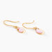 Boucles D'oreilles Pendantes Cleomela Coeur Or Jaune Nacre - Boucles d'oreilles pendantes Enfant | Histoire d’Or