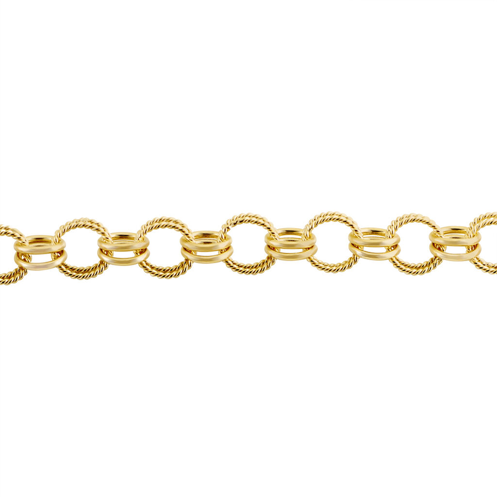 Bracelet Plaqué Or Lezou - Bracelets chaîne Femme | Histoire d’Or