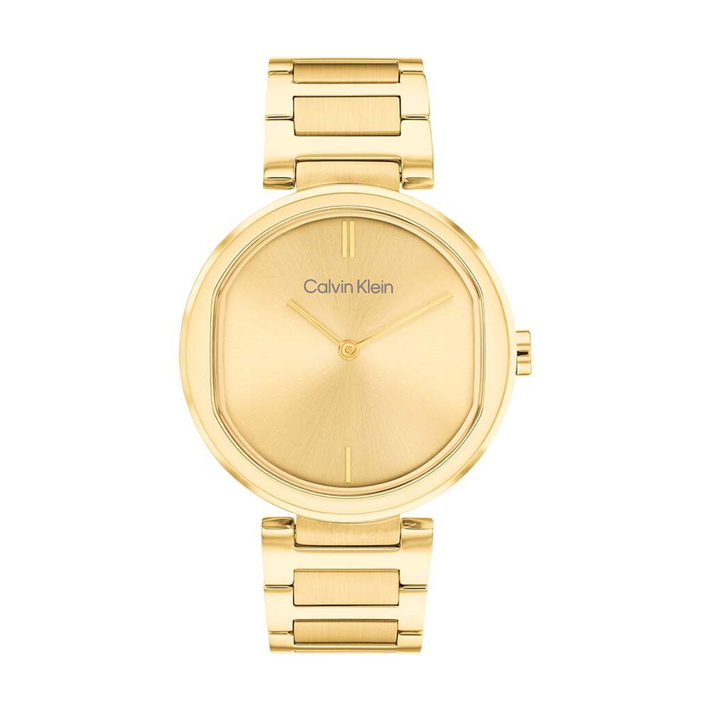 Montre Calvin Klein Sensation Dor&eacute; - Id&eacute;es cadeaux Femme | Histoire d&rsquo;Or
