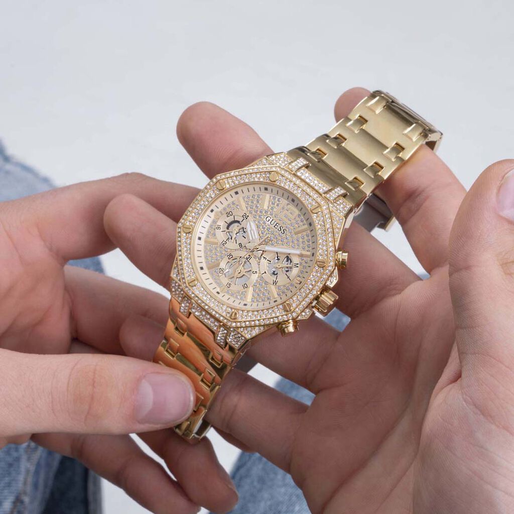 Montre Guess Momentum Doré - Montres Homme | Histoire d’Or
