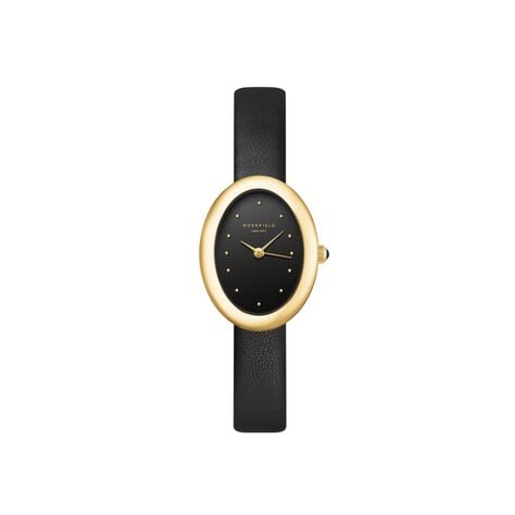 Montre Rosefield Ovale Noir - Montres Femme | Histoire d’Or