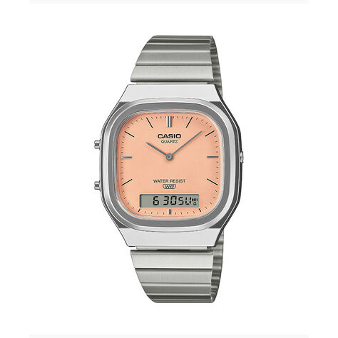 Montre Casio Collection Aq240 Orange - Montres Unisex | Histoire d&rsquo;Or